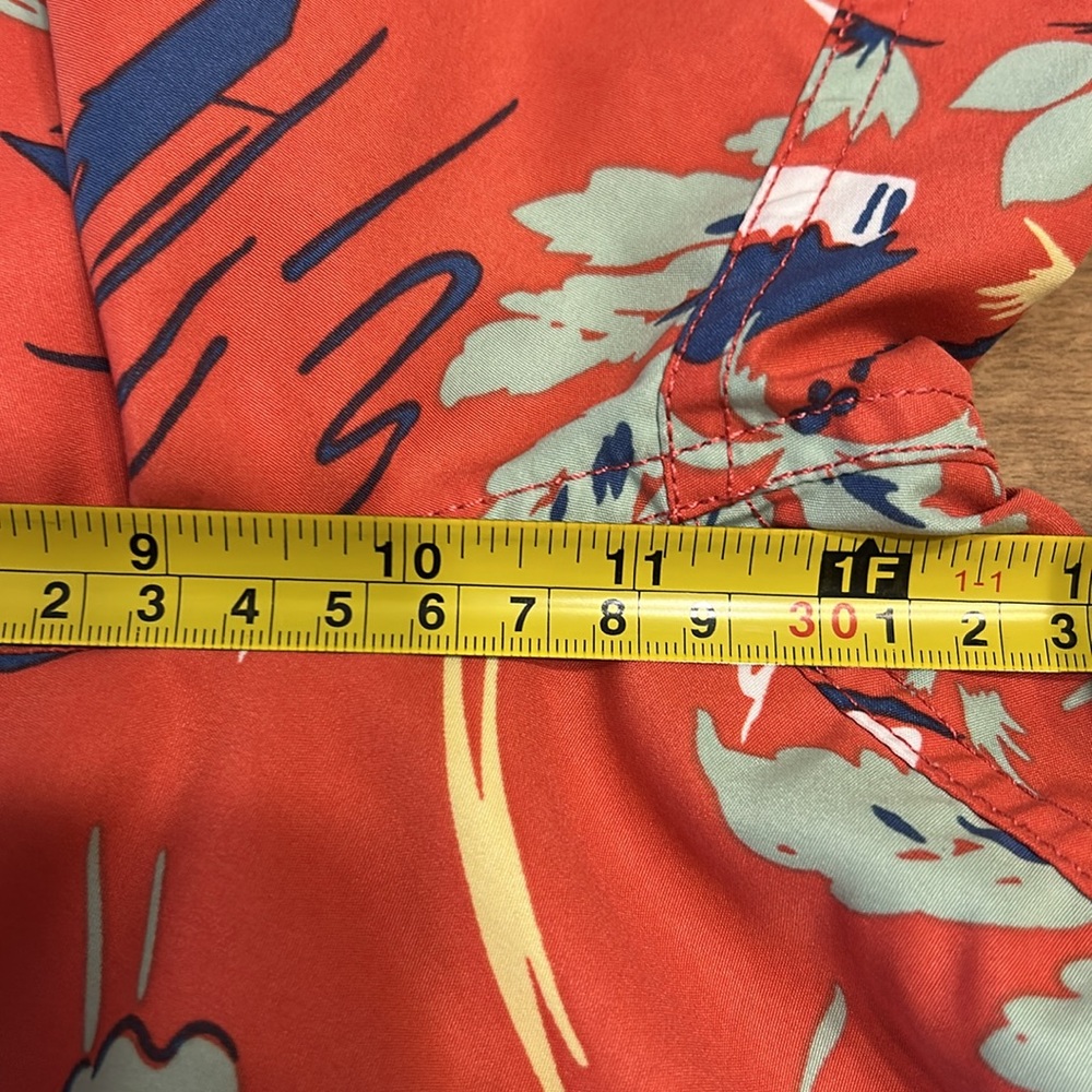 Polo Ralph Lauren Men Red Tropical Hawaiian Print Swim Trunks Drawstring M
E - Picture 15 of 17